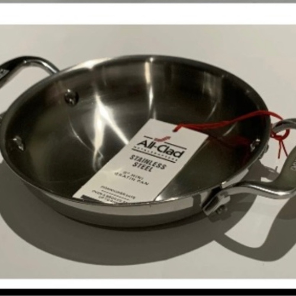 All-Clad Stainless Steel Fry Pan - Silver